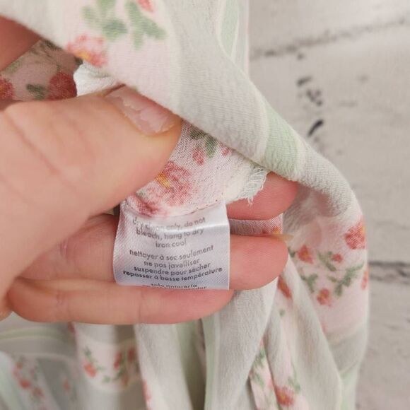 We Wore What Rosewood Cap Sleeve A-line Gown Midi Dress Multicolor Size 10 - Picture 16 of 16